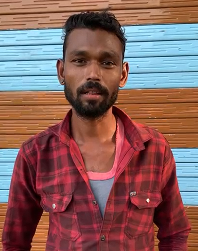 Video testimonial thumbnail